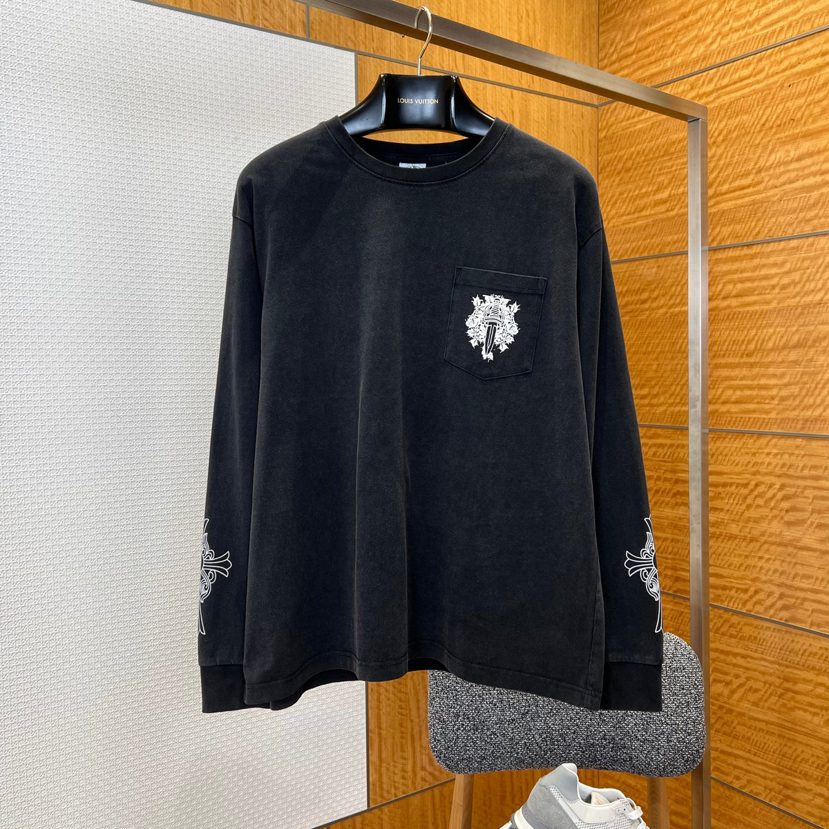 CHROME H LONG TEE