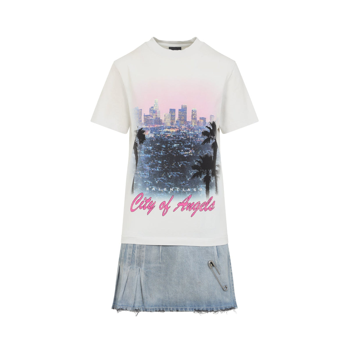 BALENCIAGA Layered Mini Dress