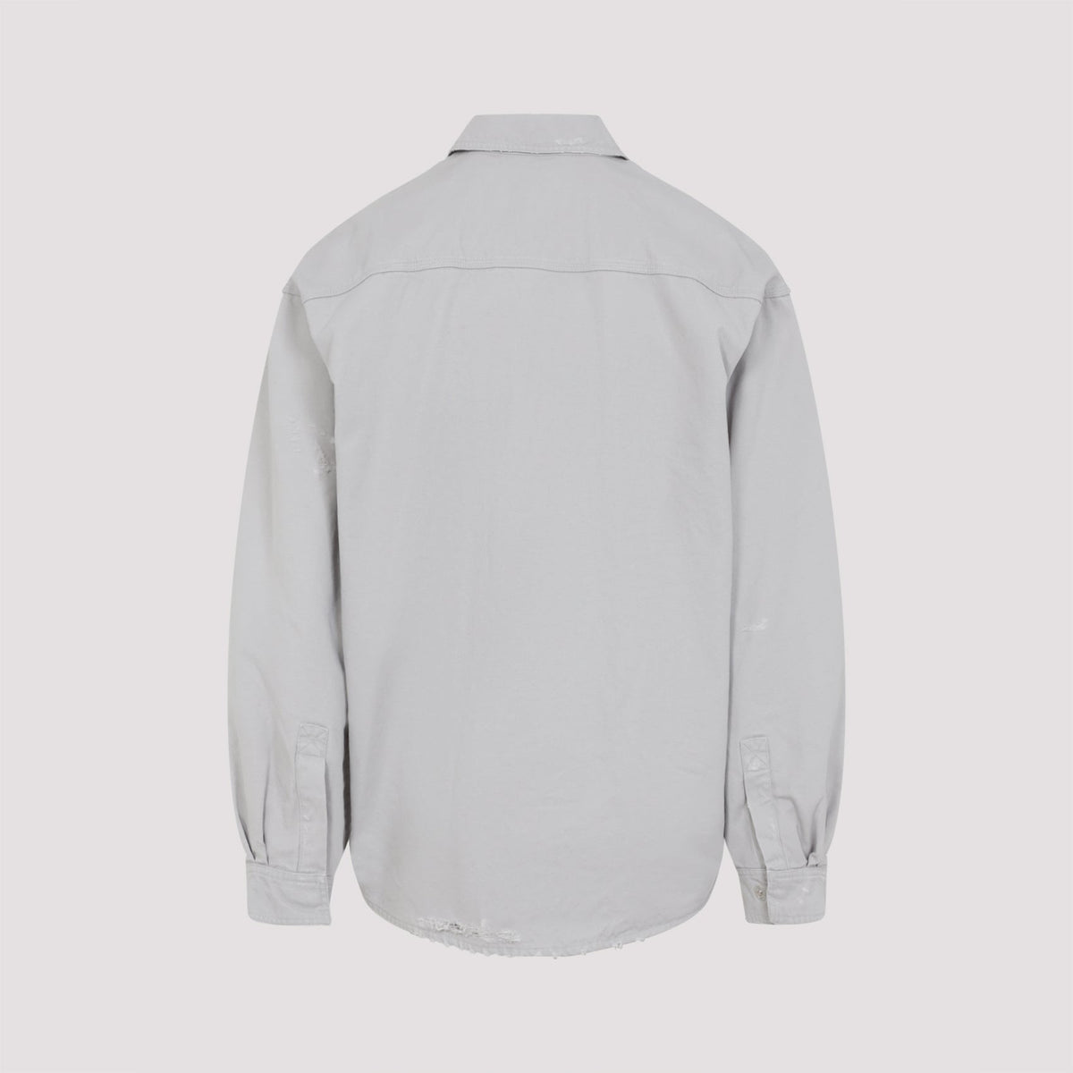 BALENCIAGA Oversized Cotton Workwear Shirt for Men