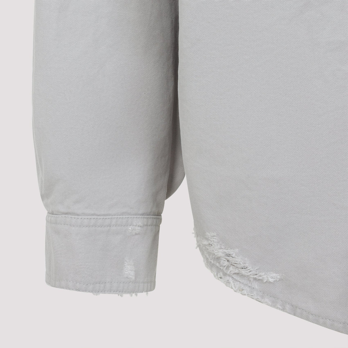 BALENCIAGA Oversized Cotton Workwear Shirt for Men