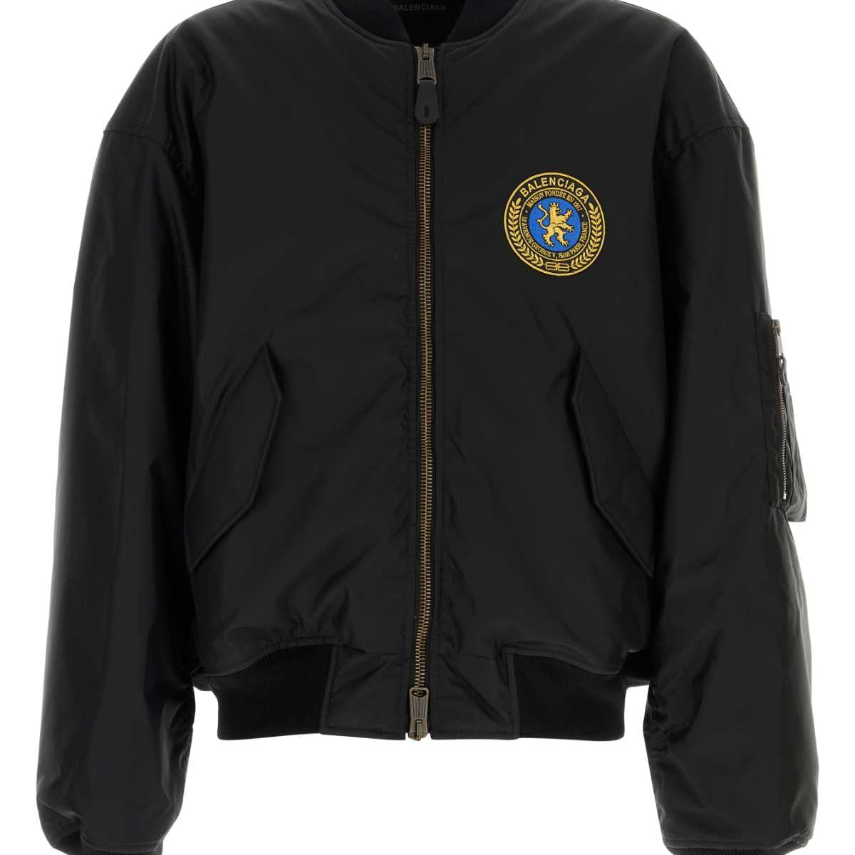 BALENCIAGA Oversized Fit Bomber Jacket