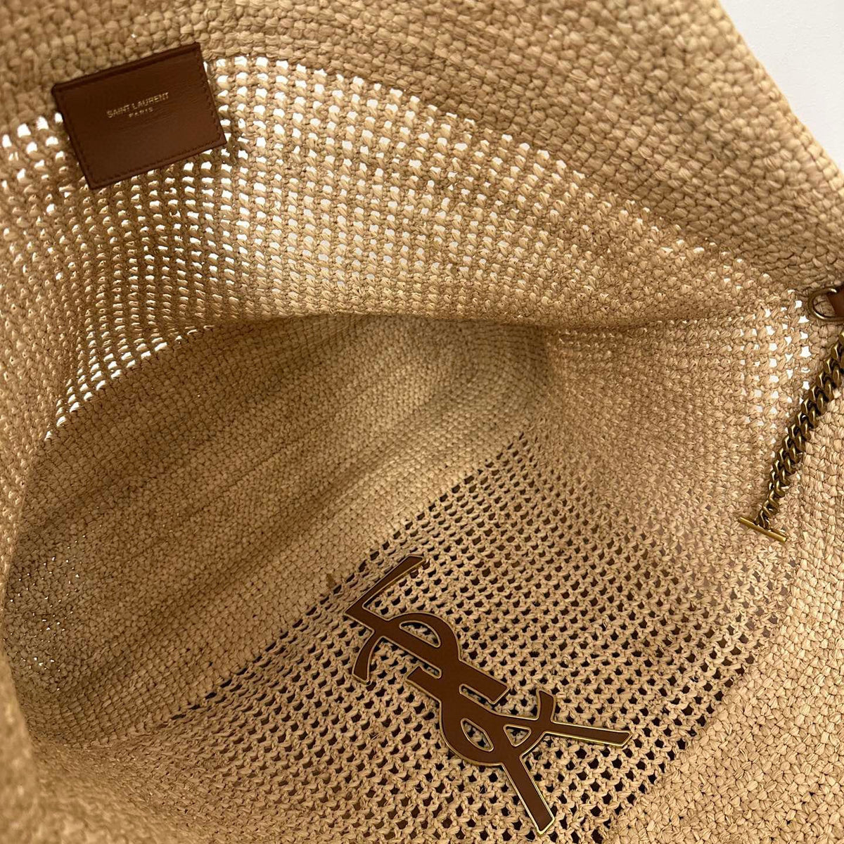 SL ICARE IN RAFFIA BAG