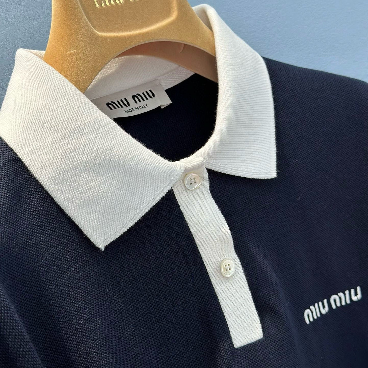 MIU M POLO SHIRT