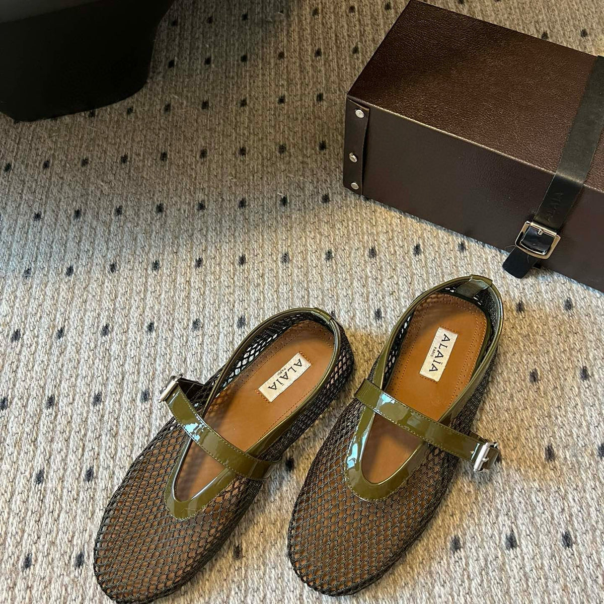 ALAIA BALLET FLATS