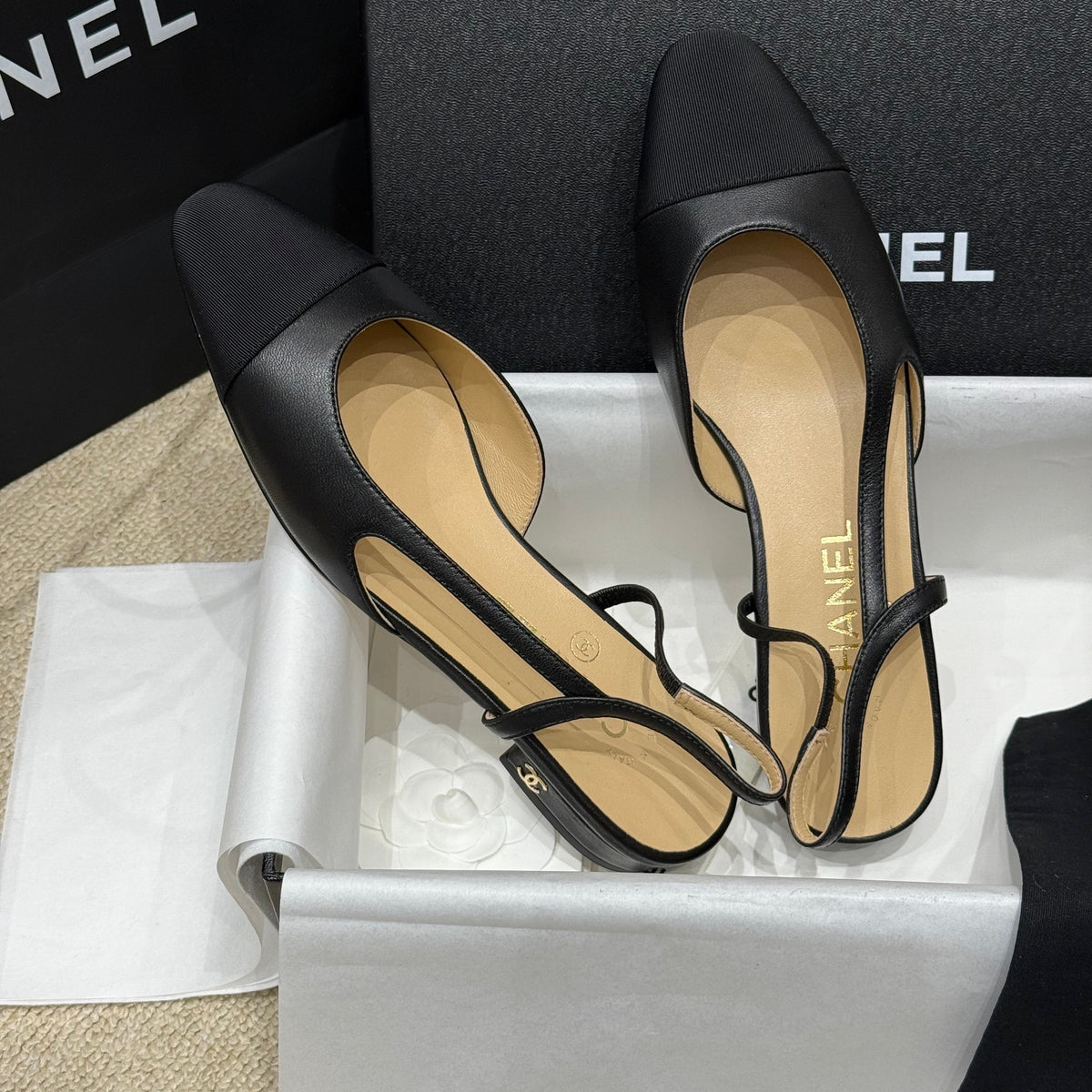 CC SLINGBACK PUMPS