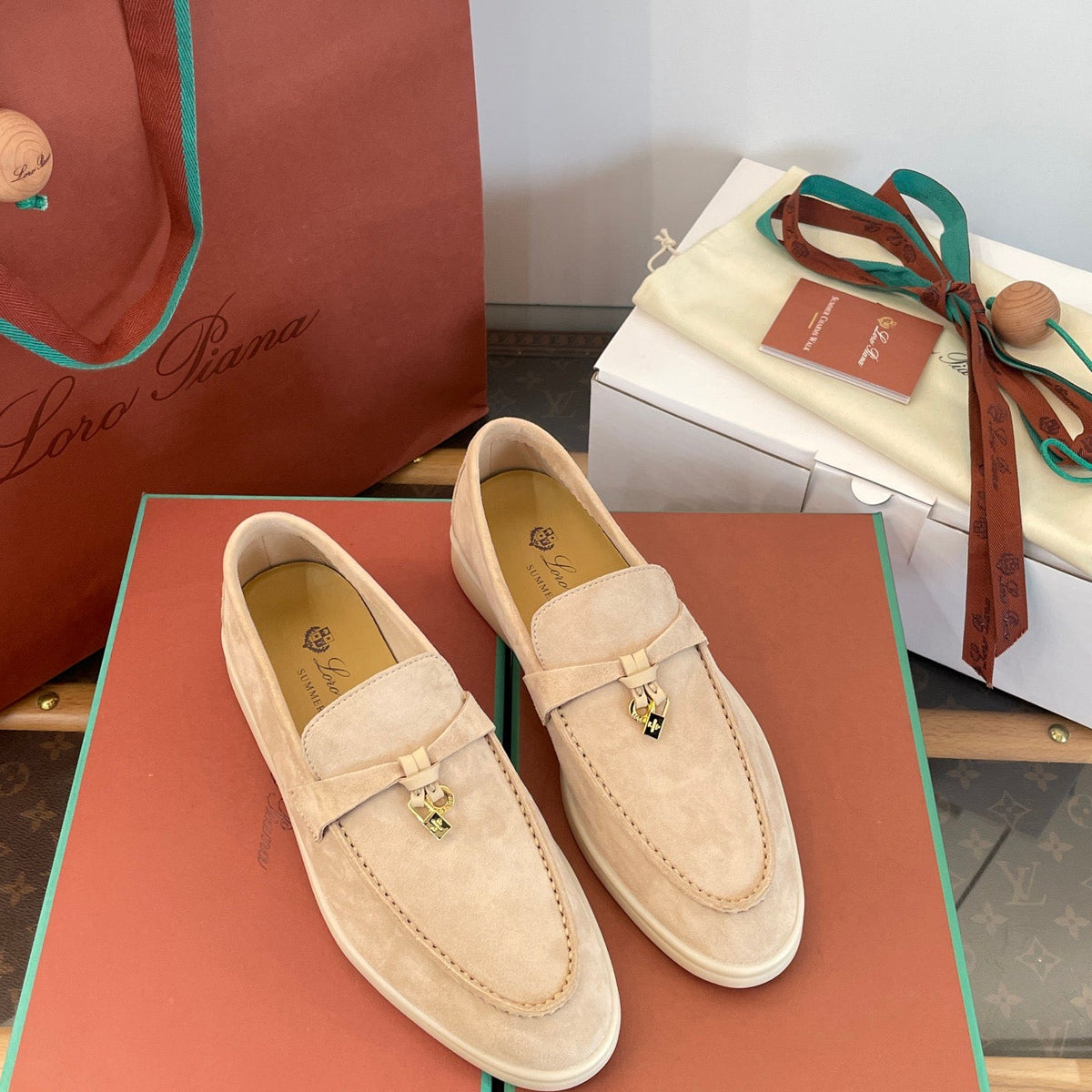 LORO P SUMMER CHARMS LOAFERS