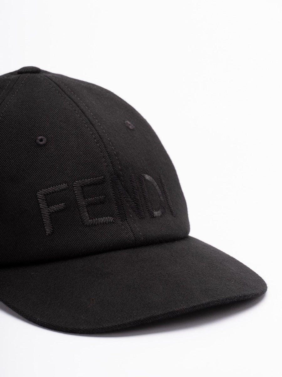 Fendi Men `Fendi` Baseball Cap