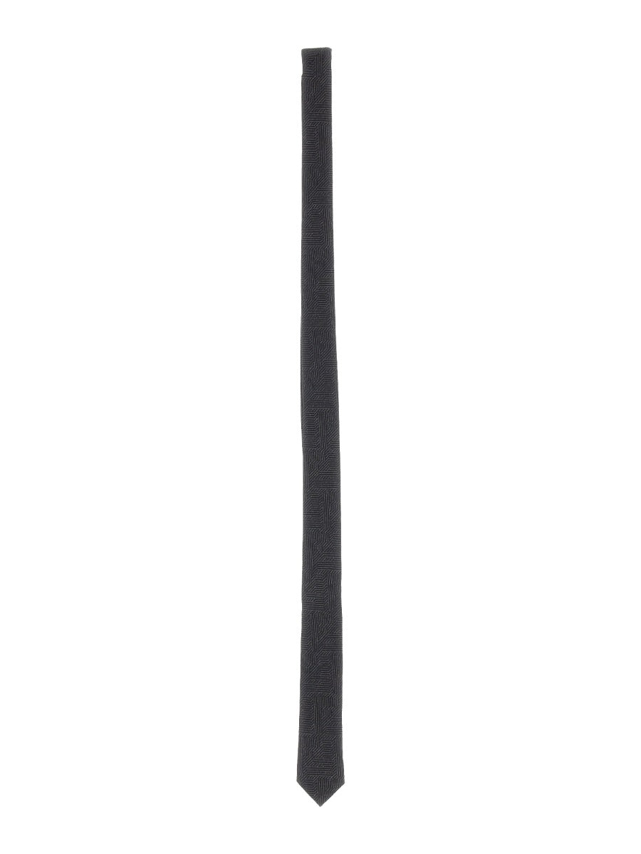 Fendi Men Wool Tie