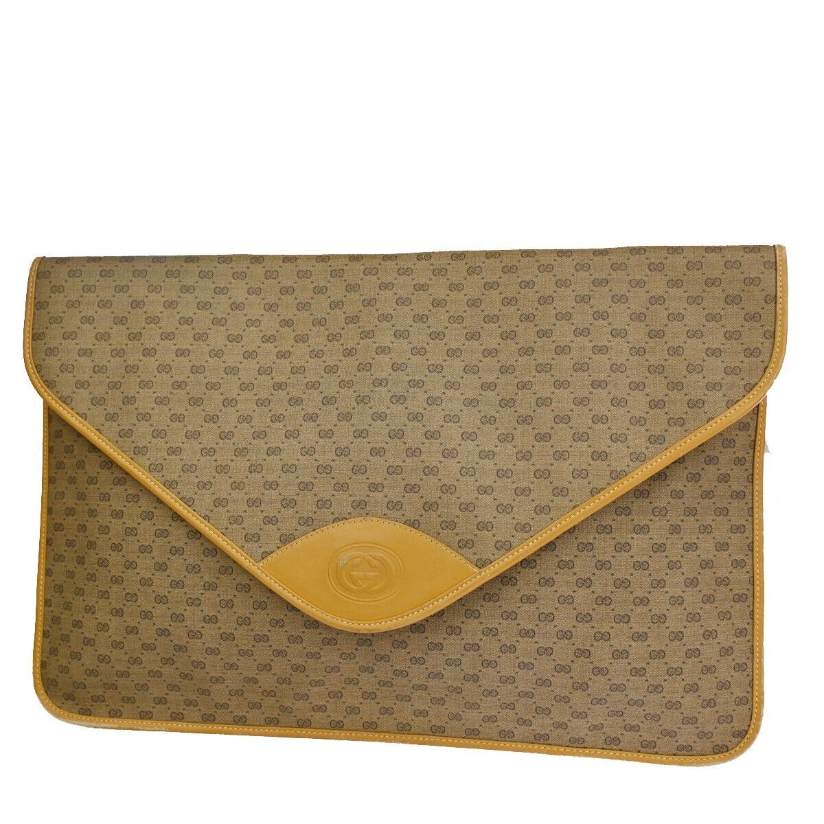 GUCCI GG pattern Clutch Bag