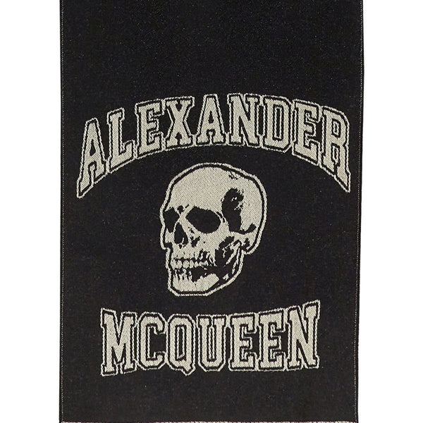 Alexander Mcqueen Men Skull Scarf