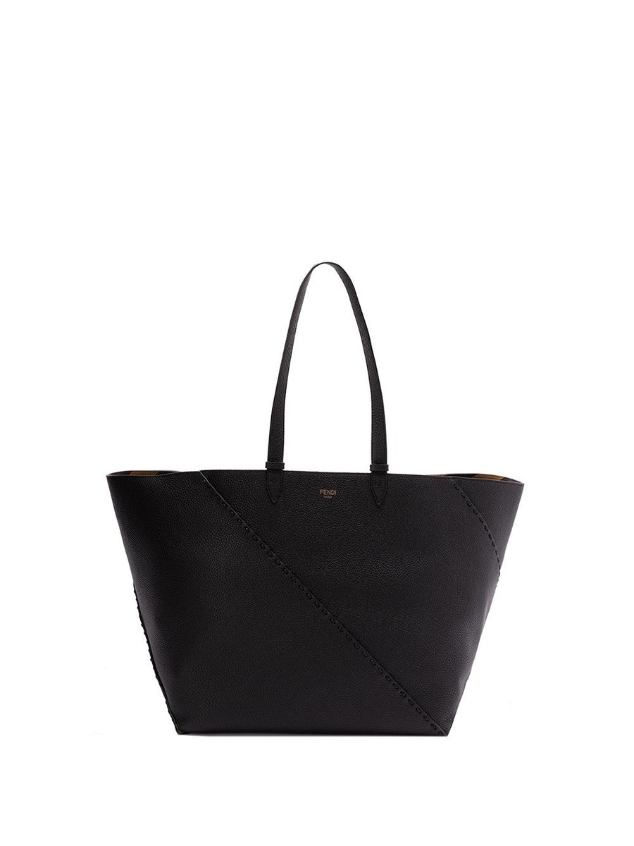 Fendi Men `Selleria Diag` Large Shopper