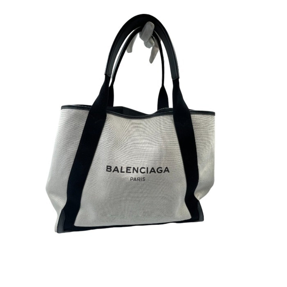 balenciaga Navy Cabas Tote