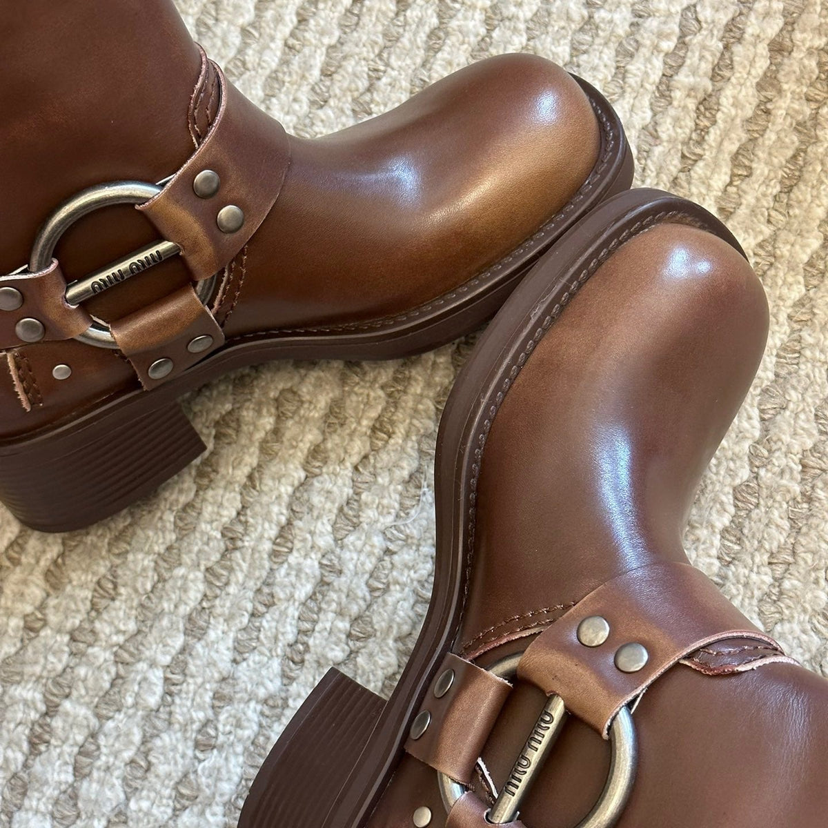 MIU M BOOTS