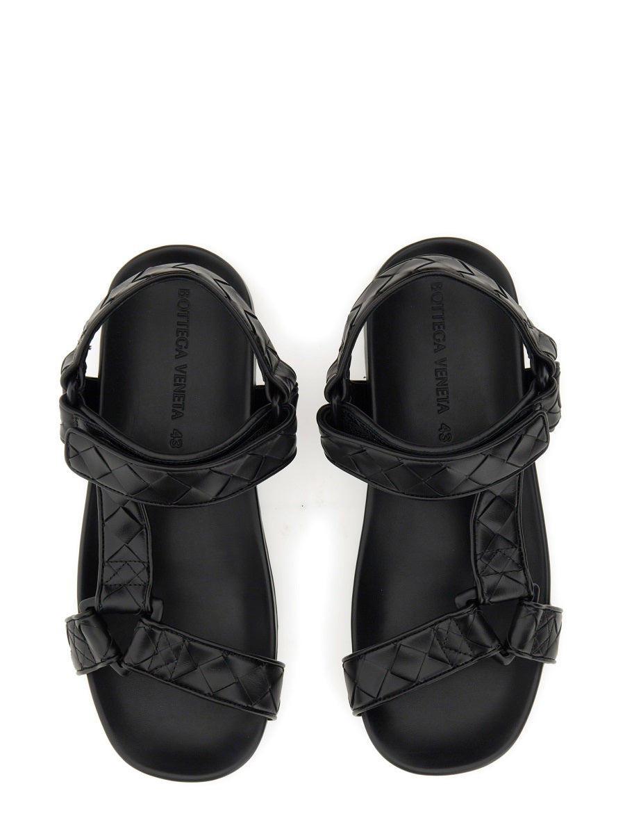 Bottega Veneta Men Leather Sandal