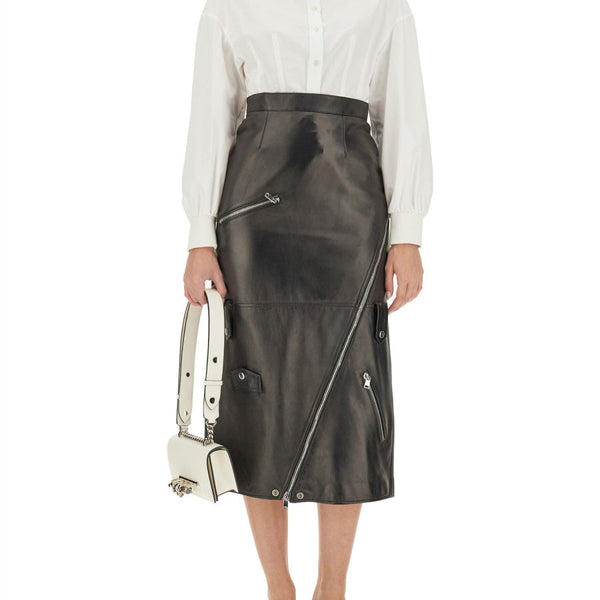 Alexander Mcqueen Women Midi Skirt