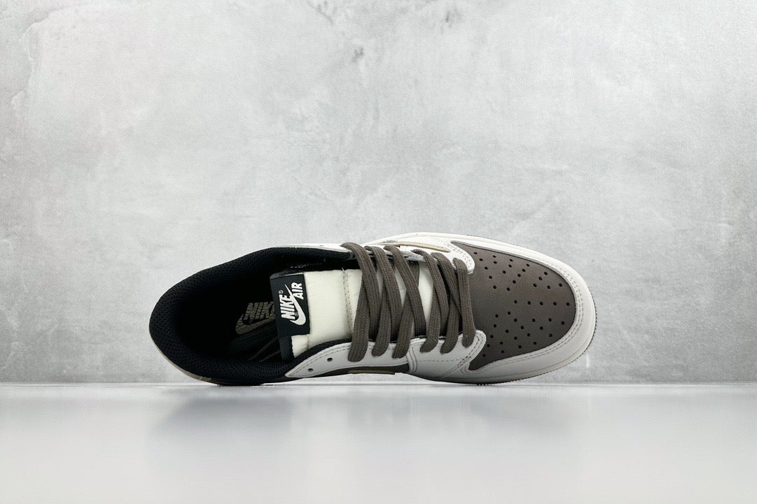 TRAVIS S x JORDAN 1 LOW REVERSE MOCHA