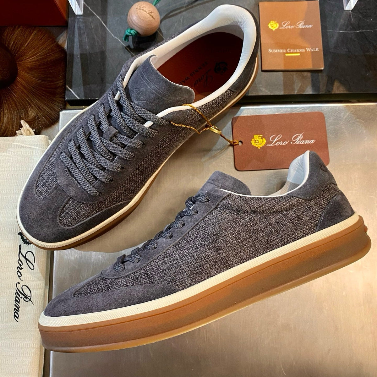 LORO P TENNIS WALK SNEAKERS