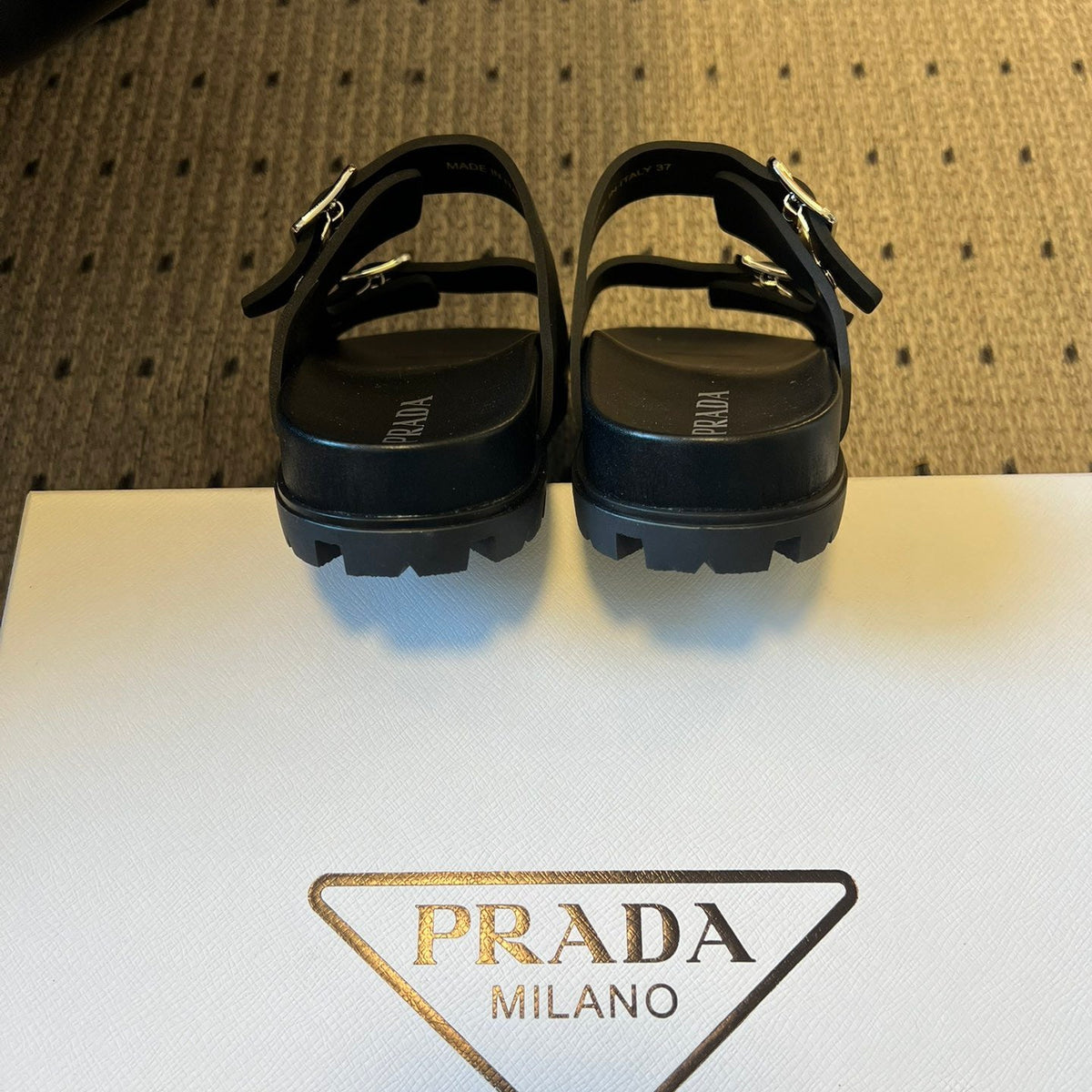 PD LOGO SANDALS