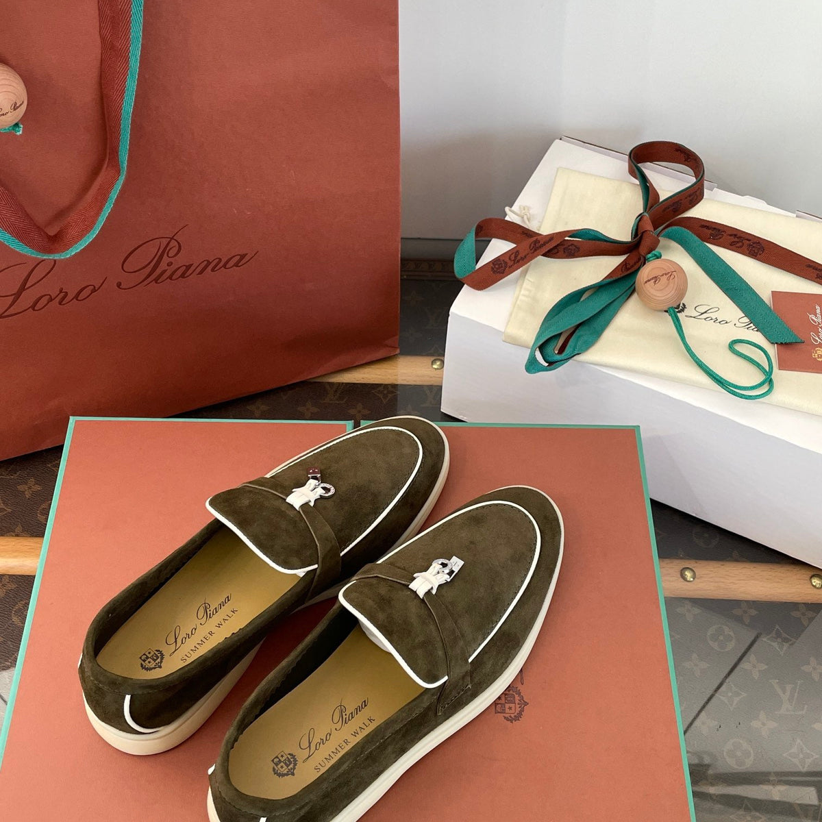 LORO P SUMMER CHARMS LOAFERS