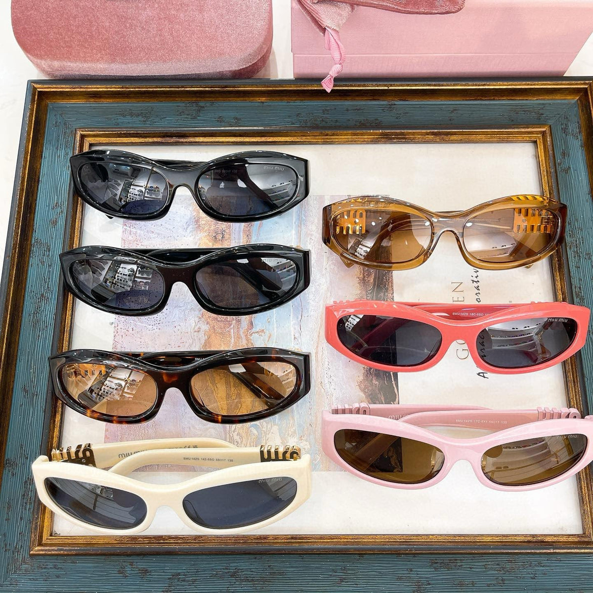MIU M SUNGLASSES