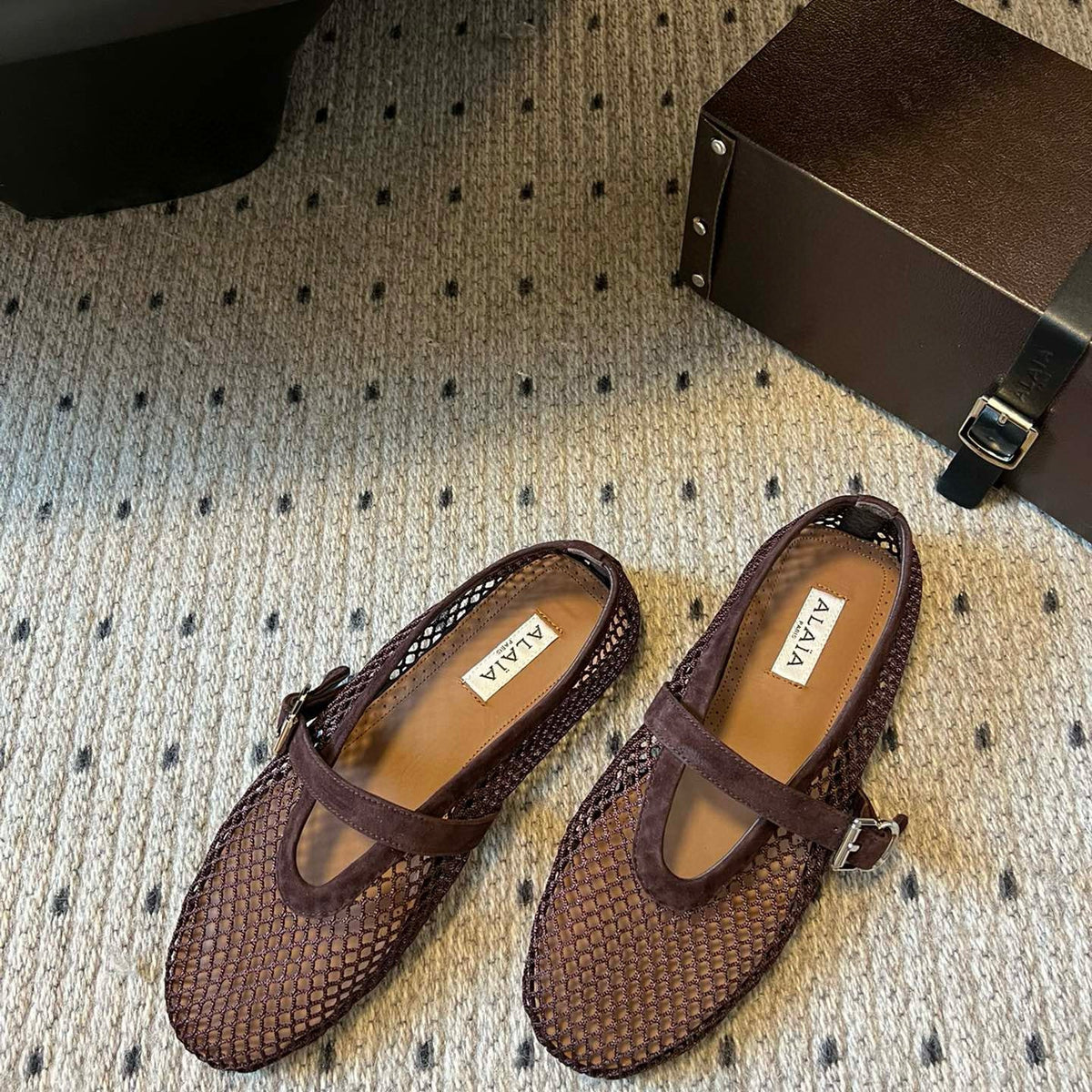 ALAIA BALLET FLATS
