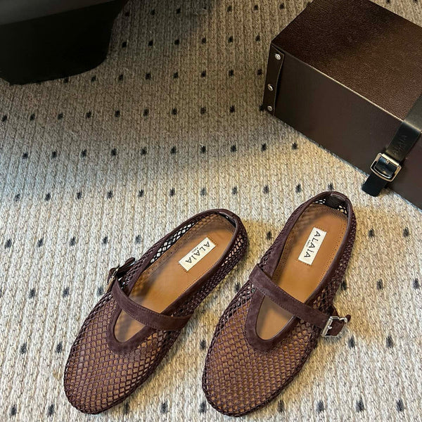 ALAIA BALLET FLATS