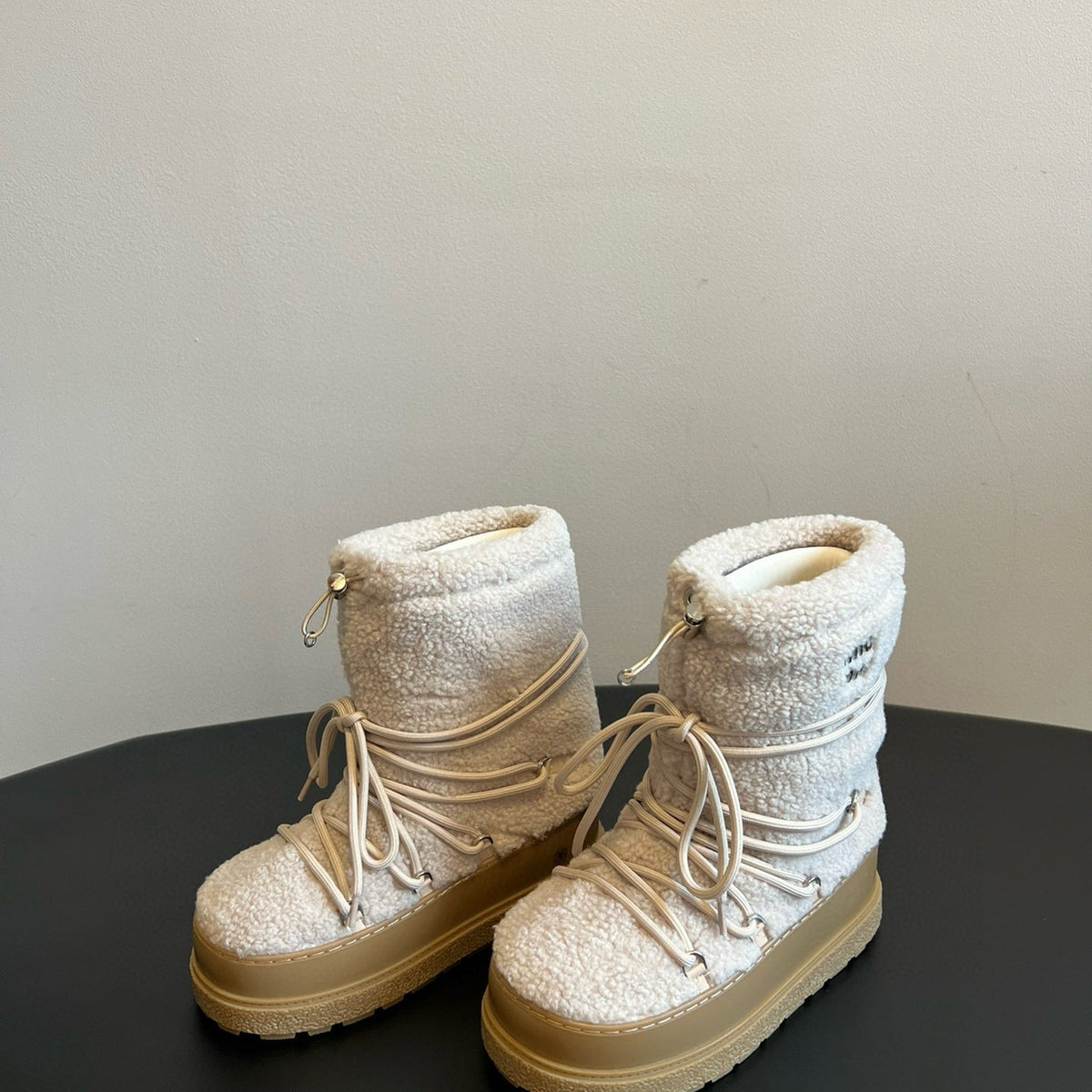 MIU M BOOTS