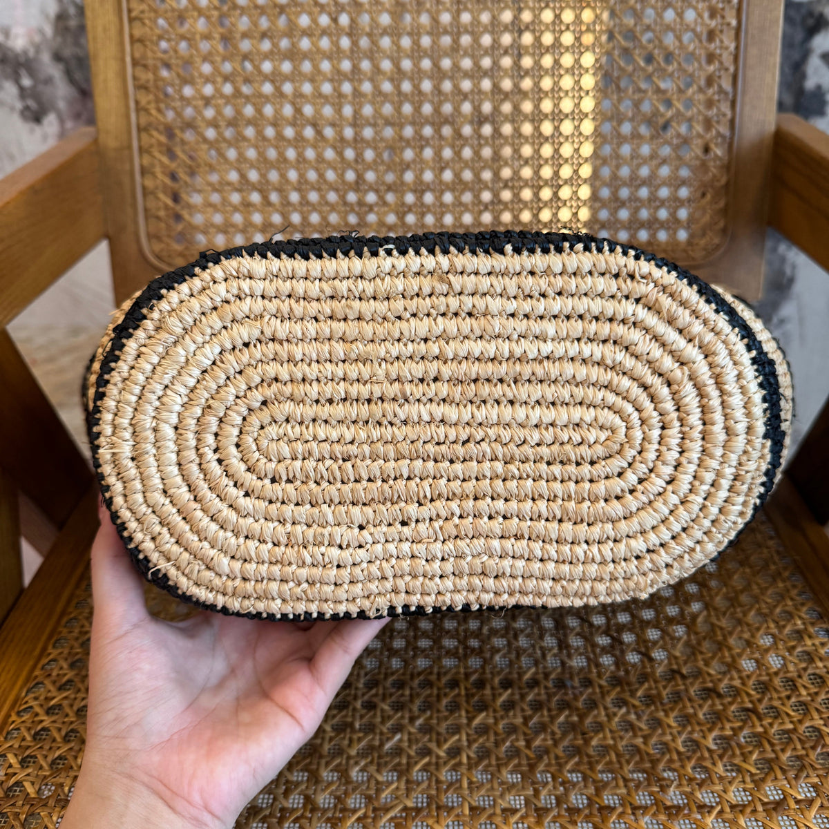 CEL STRIPED COUFFIN PANIER BAG