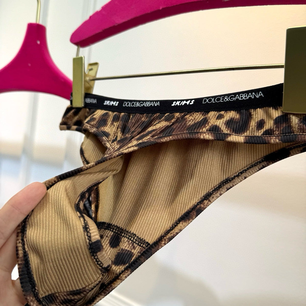 SKIMS x DG BRA SET