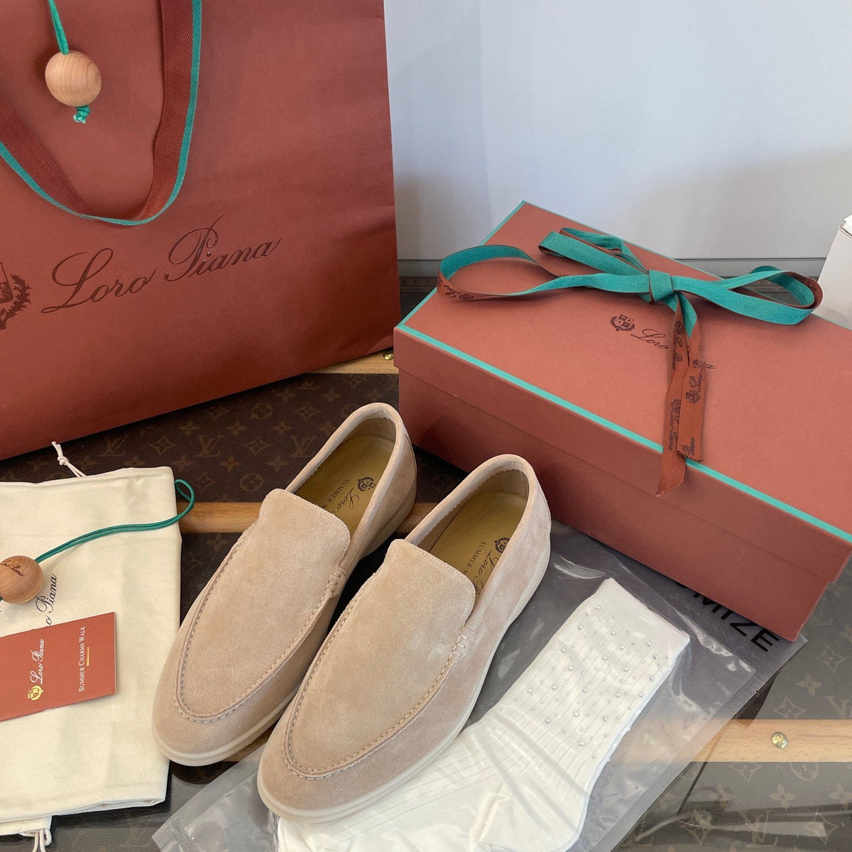 LORO P SUMMER WALK LOAFERS