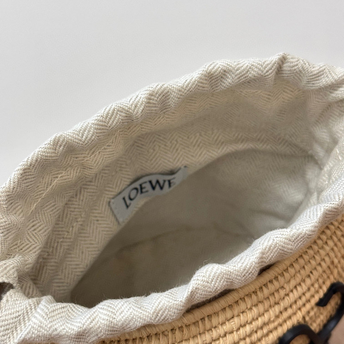 LOEW x PAULA’S IBIZA BEEHIVE BASKET BAG