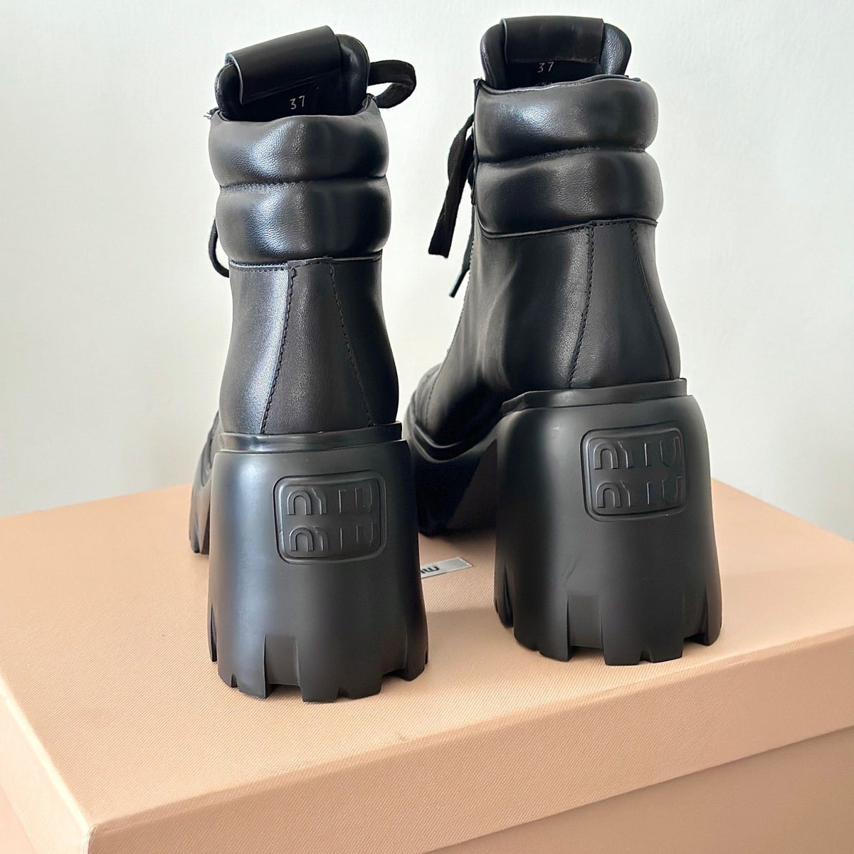 MIU M BOOTS