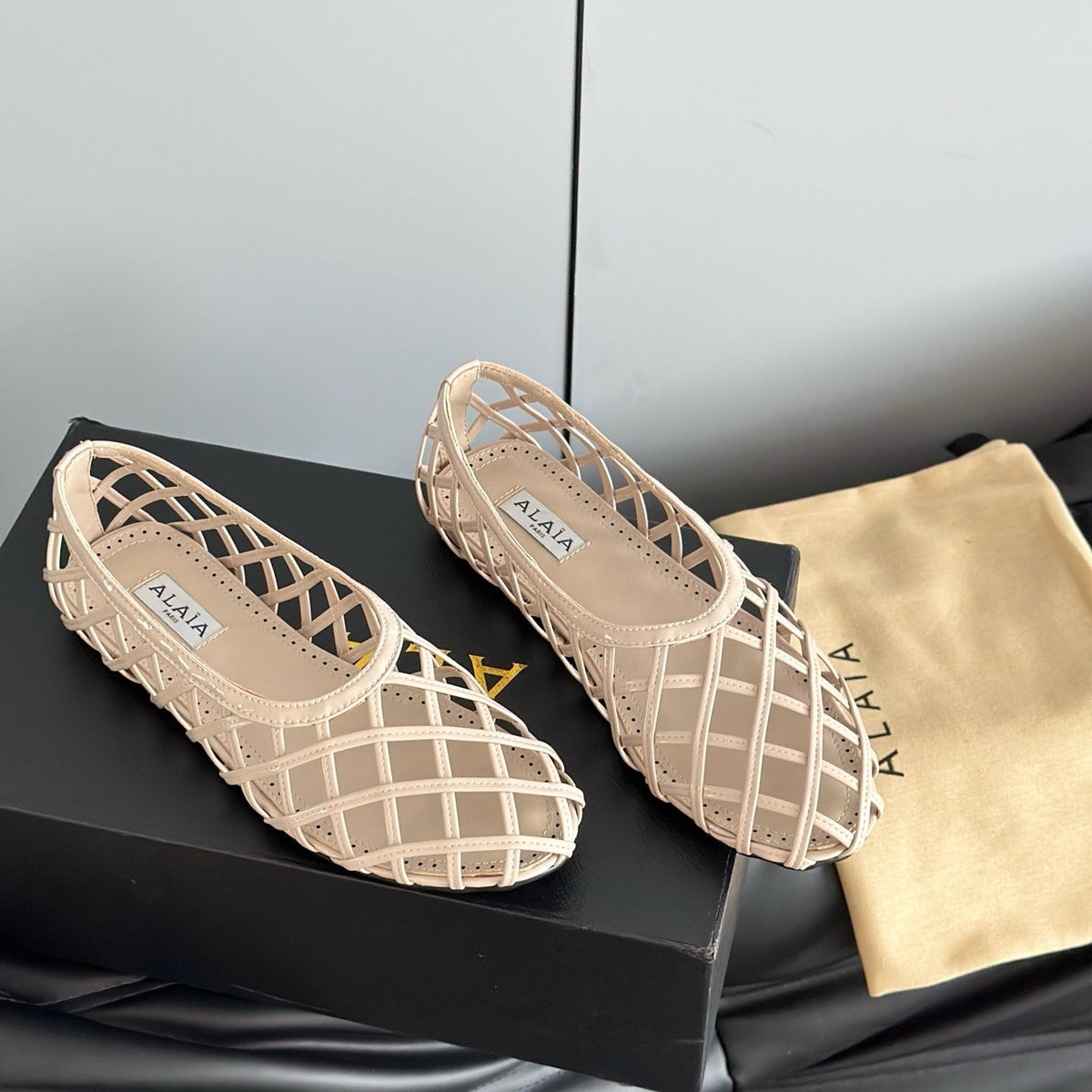 ALAIA BALLET FLATS