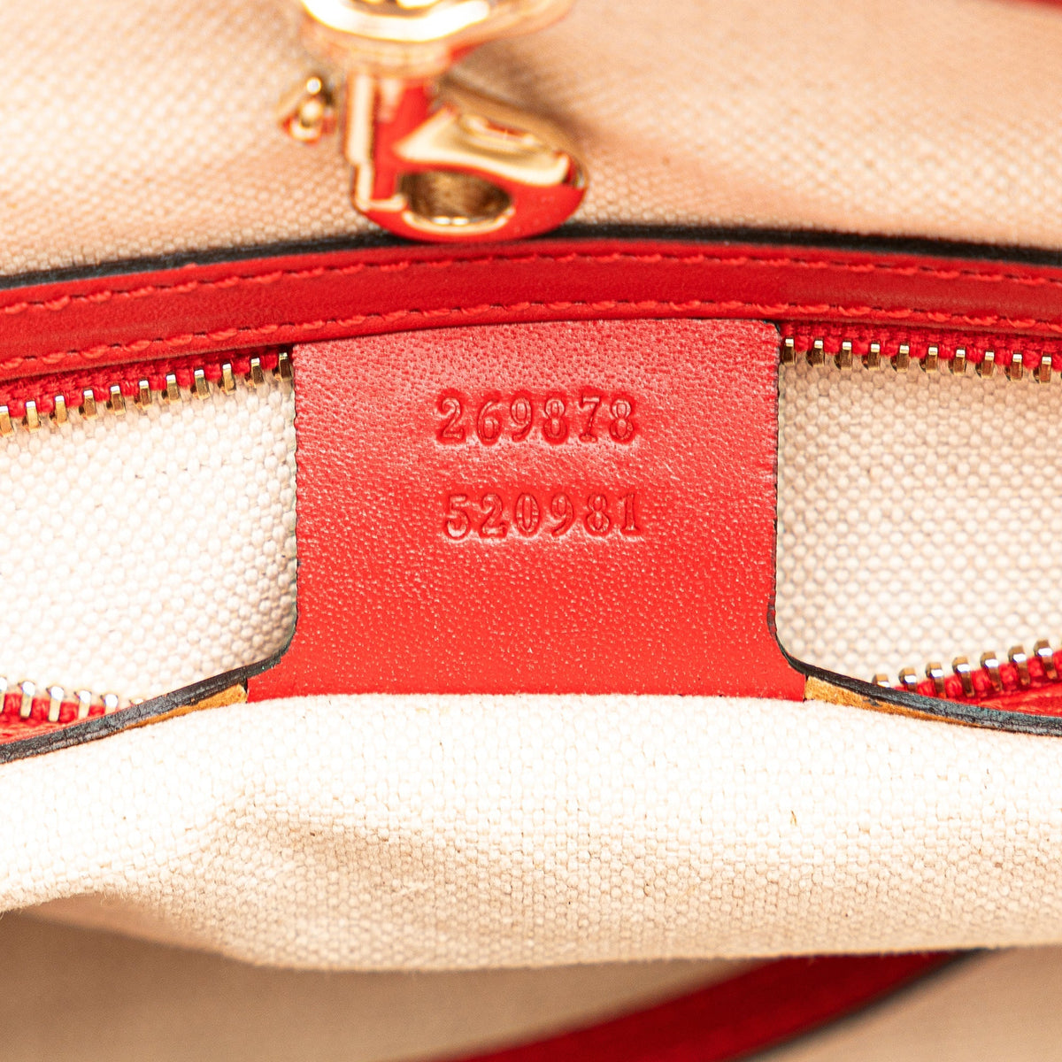 GUCCI Small Diamante Craft Tote Tote Bag