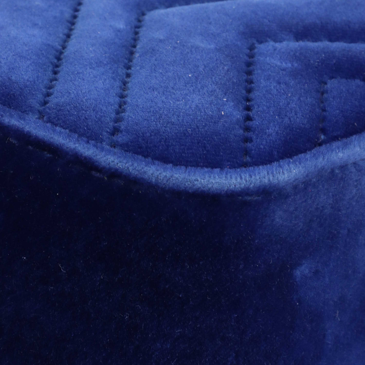 Gucci Blue Velvet Mini Marmont Bag.