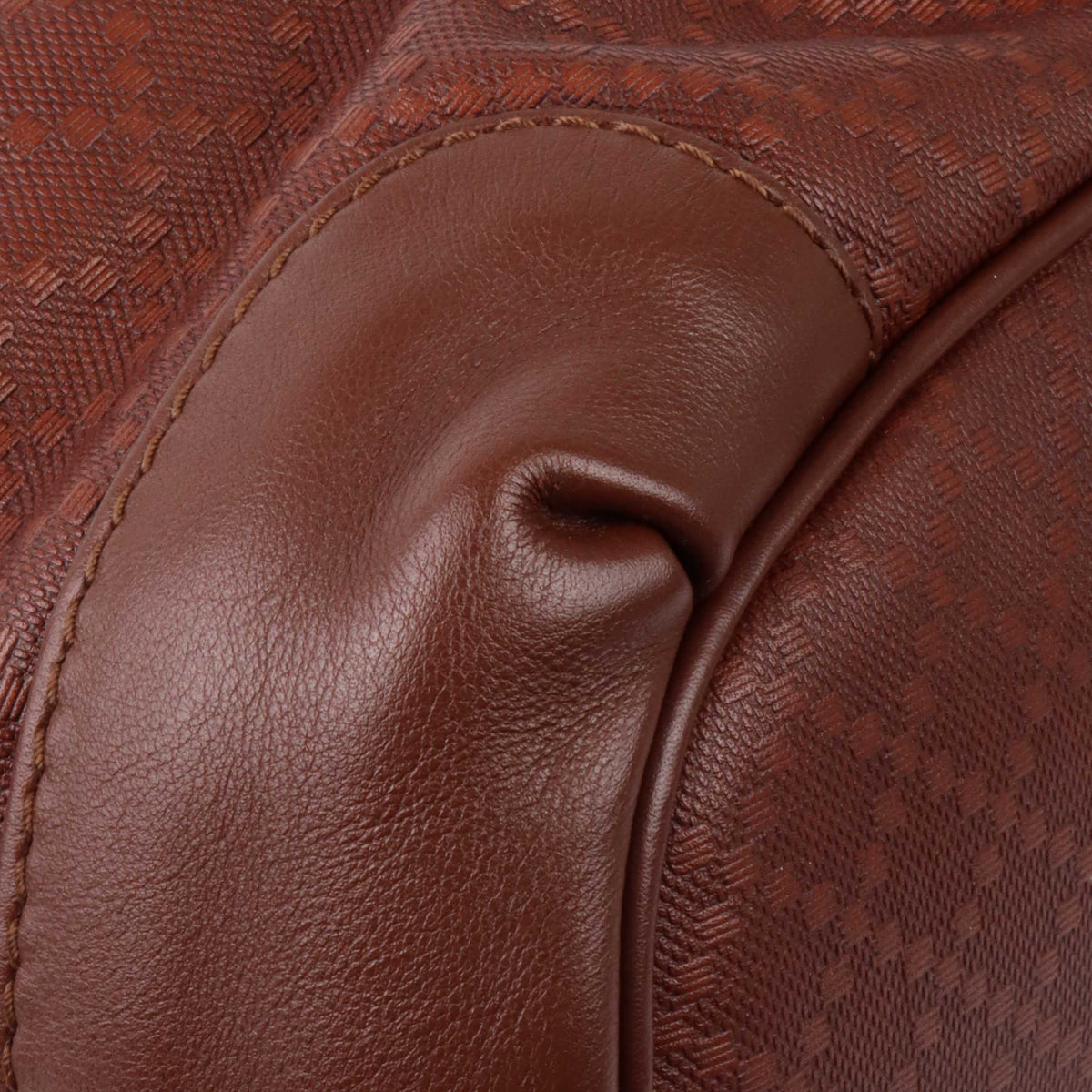 Gucci Vintage Brown Shoulder Bag.