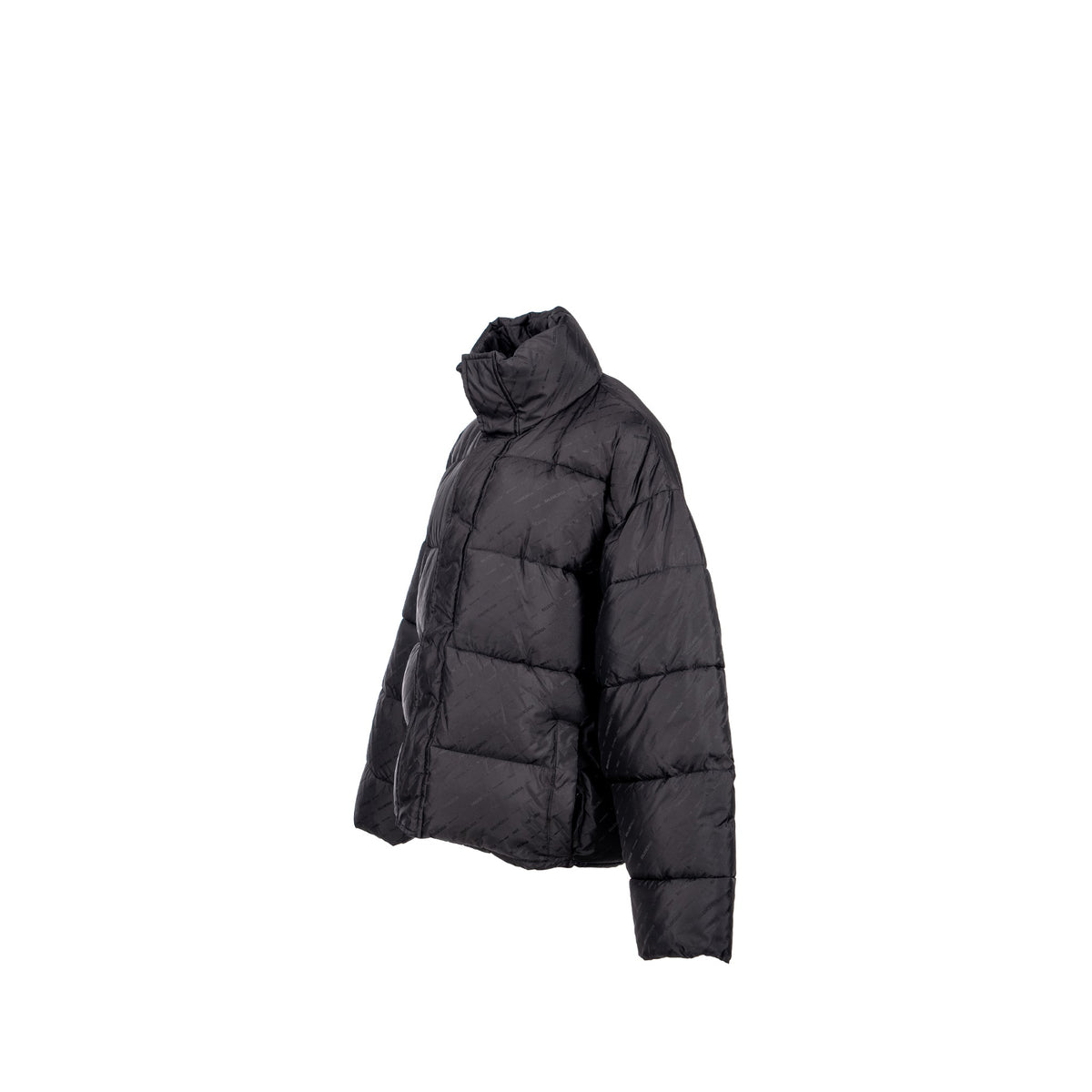 balenciaga size 44 oversized puffer jacket black