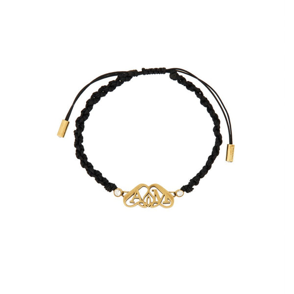 Alexander Mcqueen Women Friendship Bracelet With "Seal" Logo