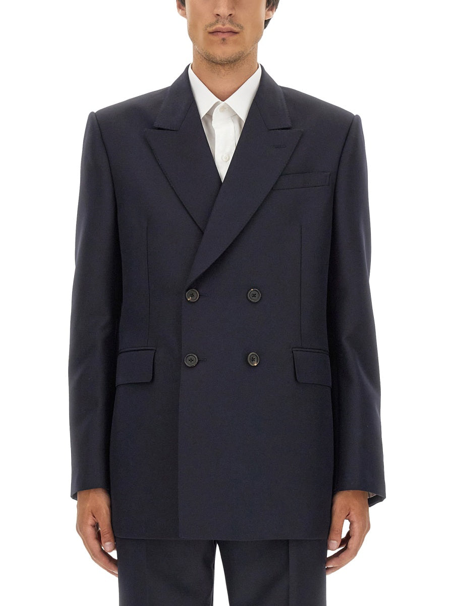 Alexander Mcqueen Men Double-Breasted Jacket