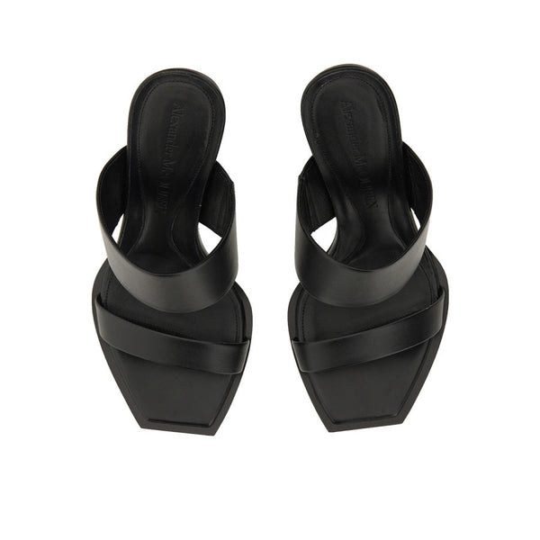 Alexander Mcqueen Women Leather Sandal