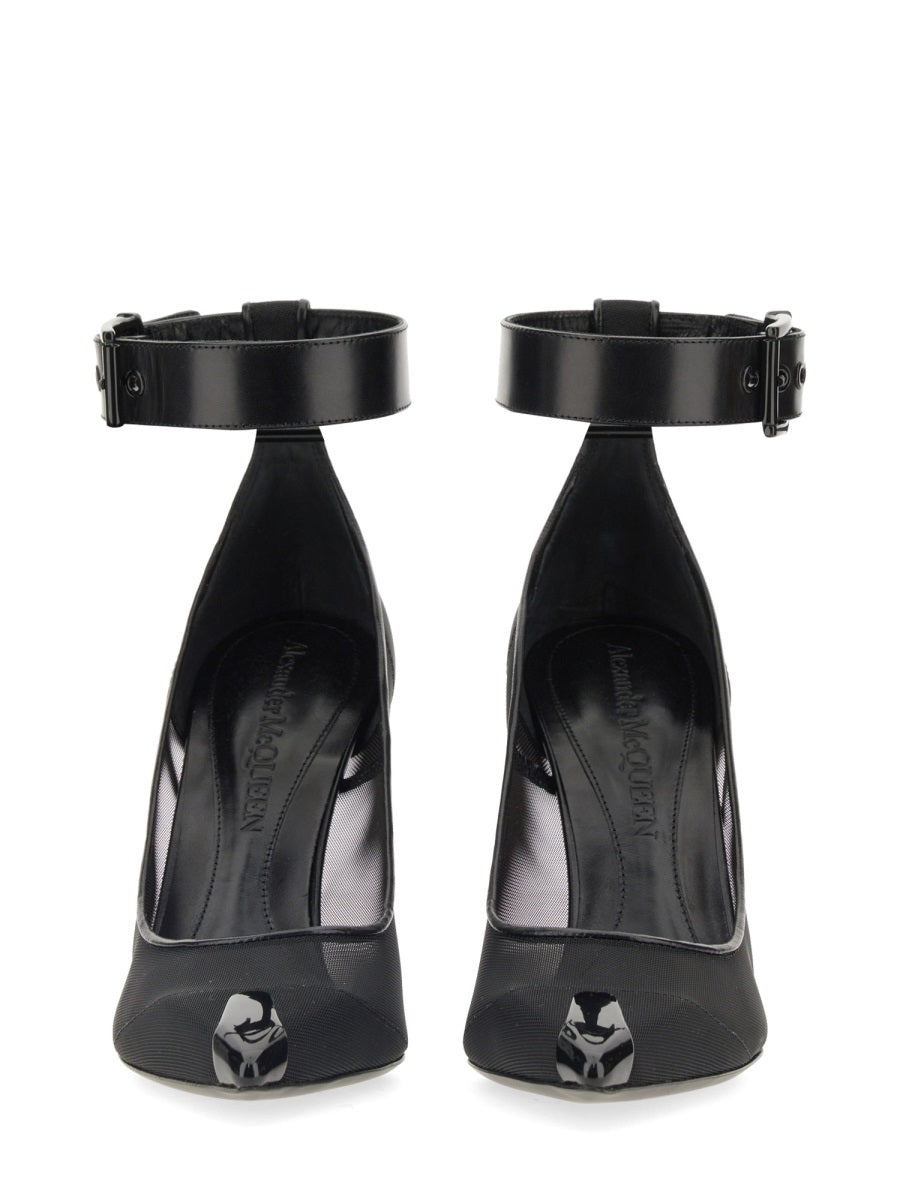 Alexander Mcqueen Women Punk Pumps With Strap