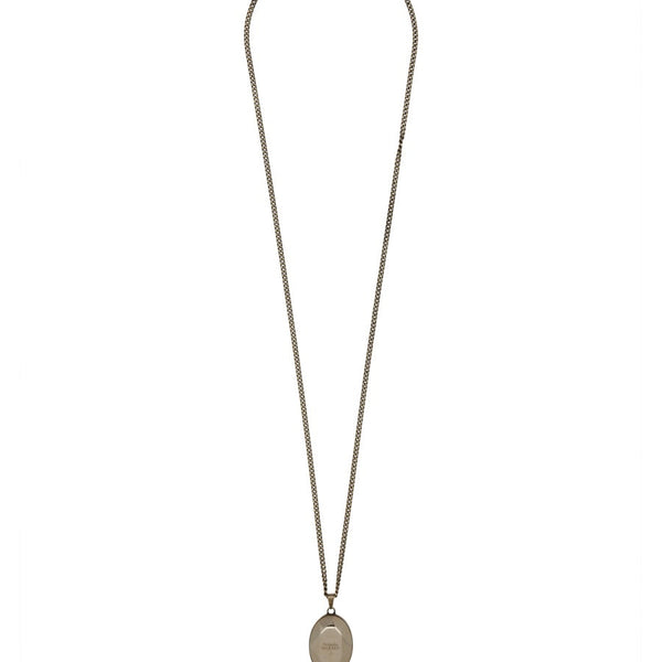 Alexander Mcqueen Men Faceted Stone Necklace