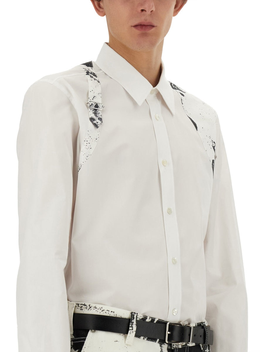 Alexander Mcqueen Men Fold Harness Shirt