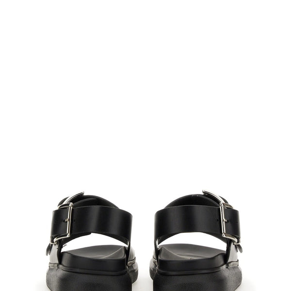 Alexander Mcqueen Men Leather Sandal