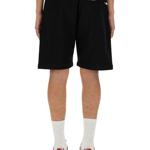 Alexander Mcqueen Men Bermuda With Logo