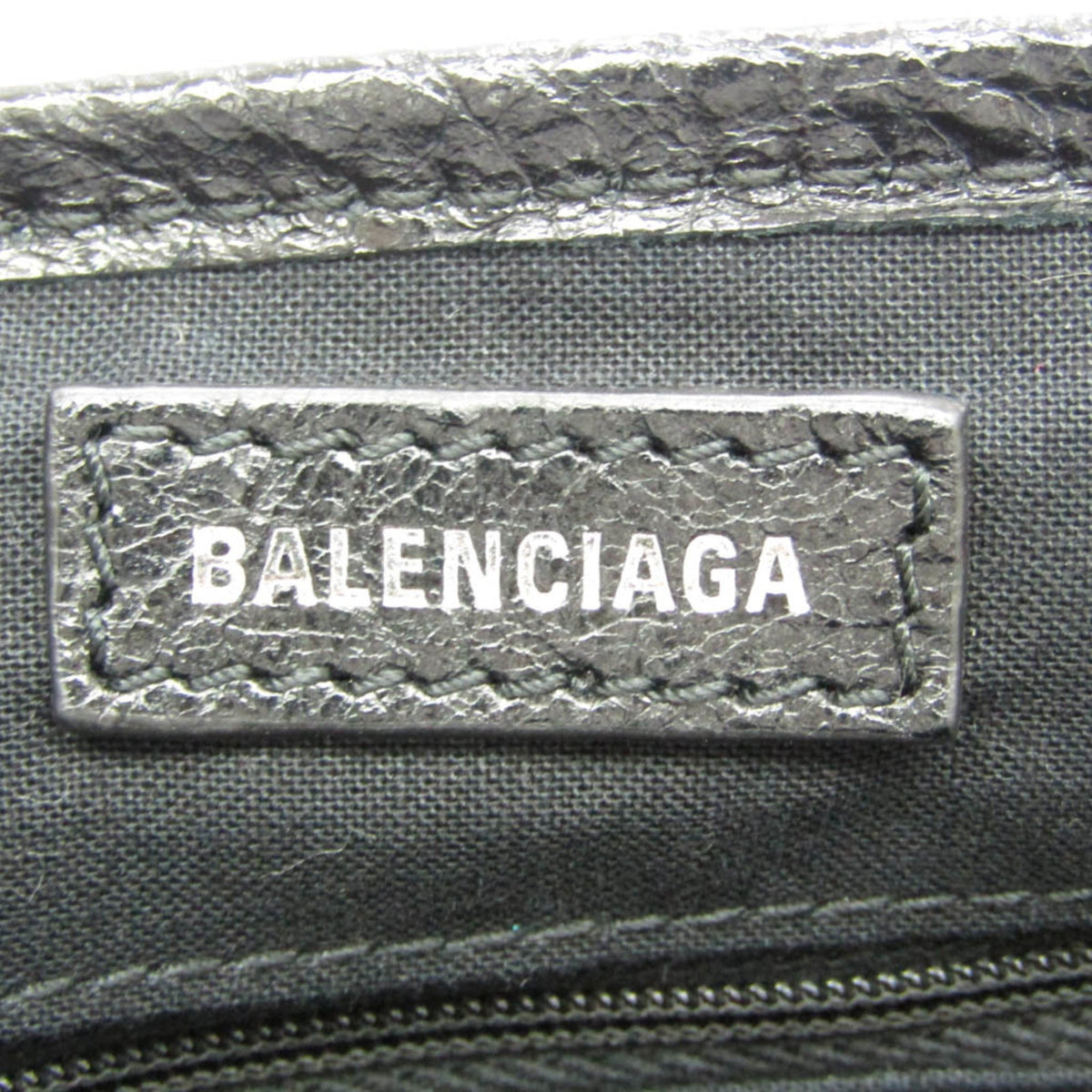 balenciaga Navy Cabas Tote