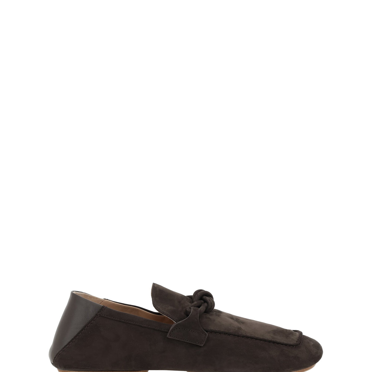 Bottega Veneta Men Suede Daddy Loafers
