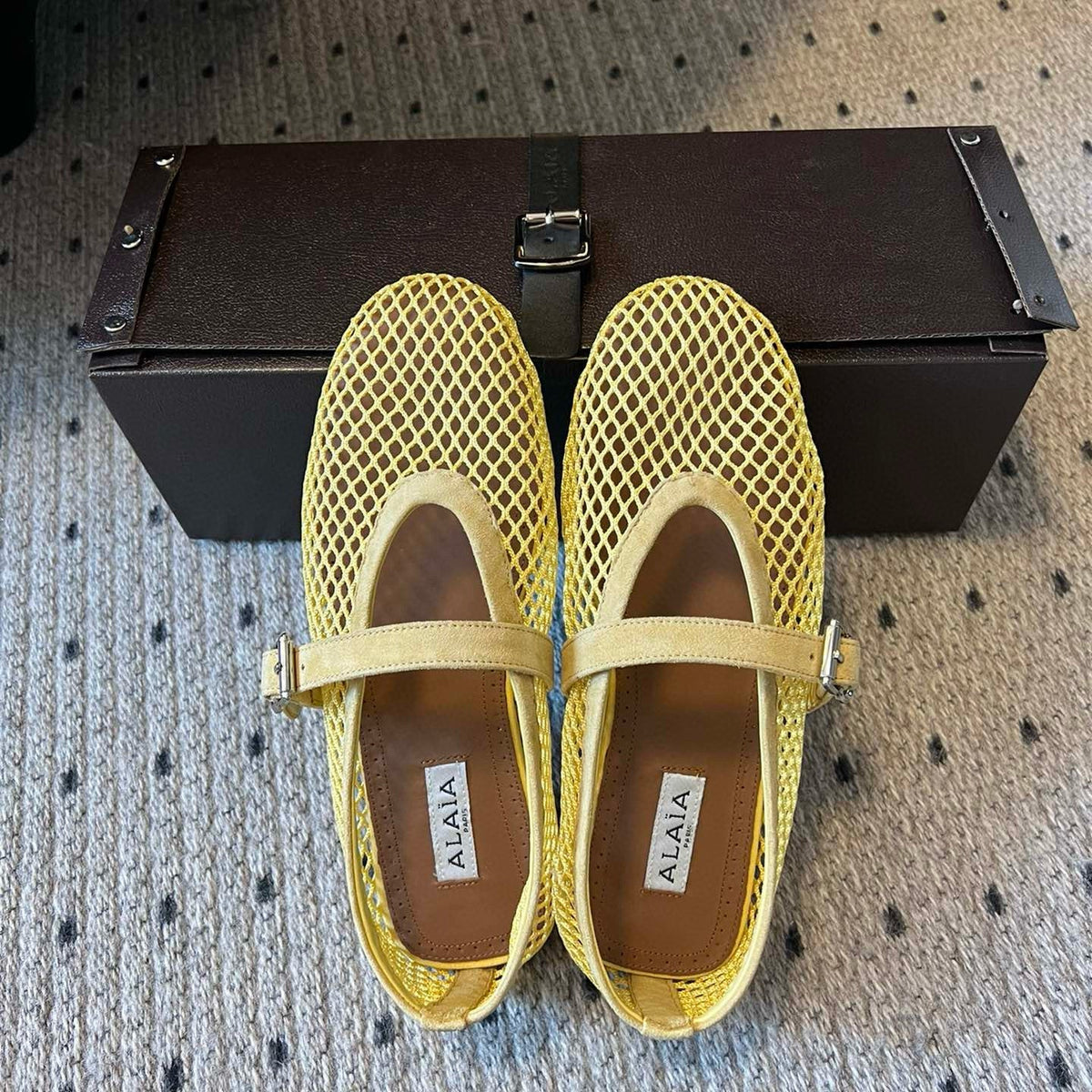 ALAIA BALLET FLATS