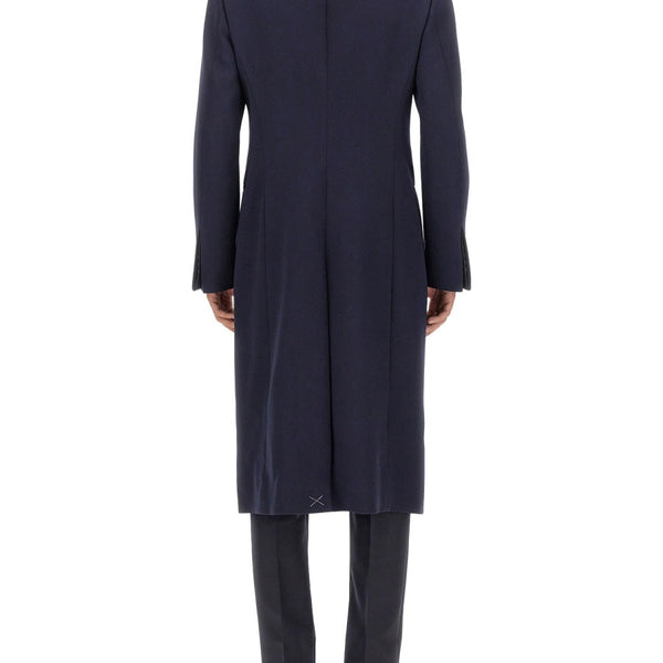 Alexander Mcqueen Men Double-Breasted Coat