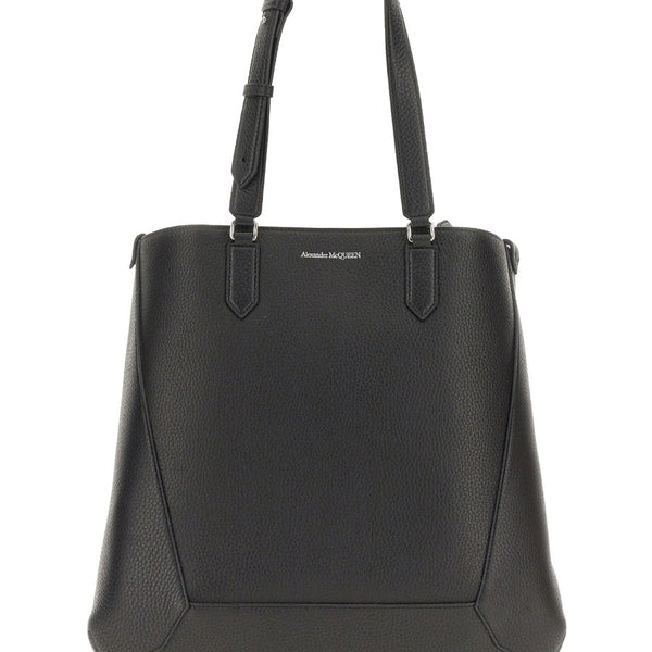Alexander Mcqueen Men Tote Bag The Edge